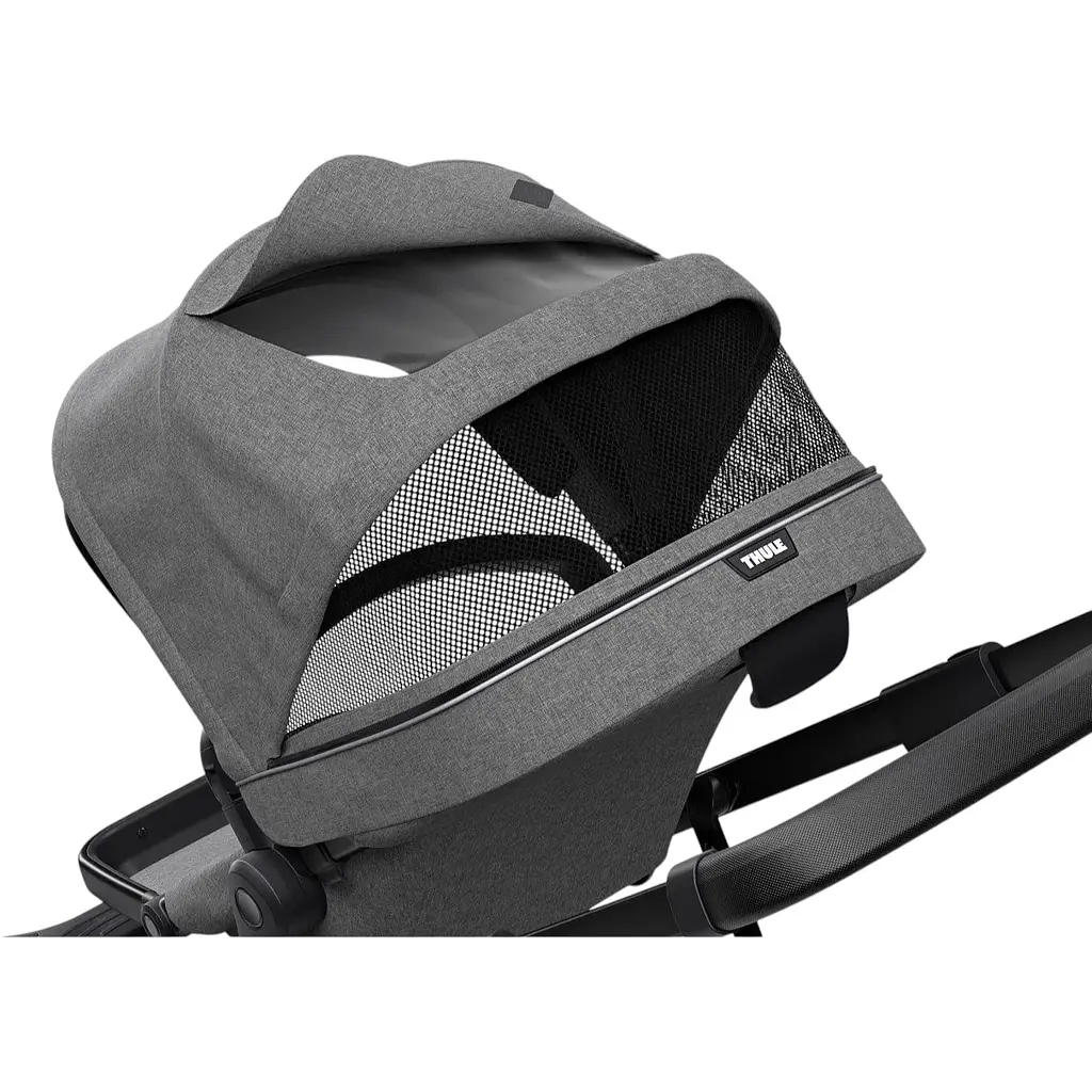 Дитяча коляска Thule Sleek Black/Grey Melange (TH 11000021) - фото 5