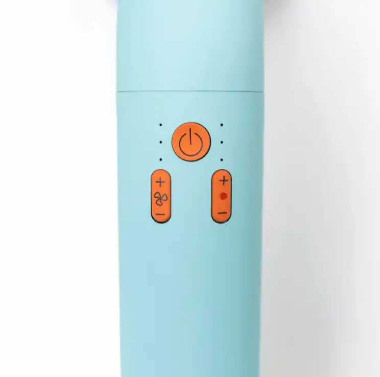 Фен-стайлер для волосся Super Hairdryer 1600 Вт 4 насадки, блакитний - фото 6