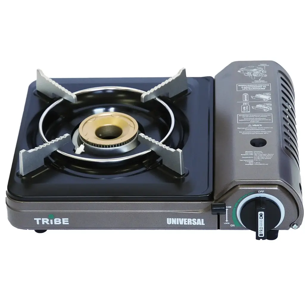 Плита газова Tribe Universal T-HD-0003 (1042-T-HD-0003-grey) - фото 5