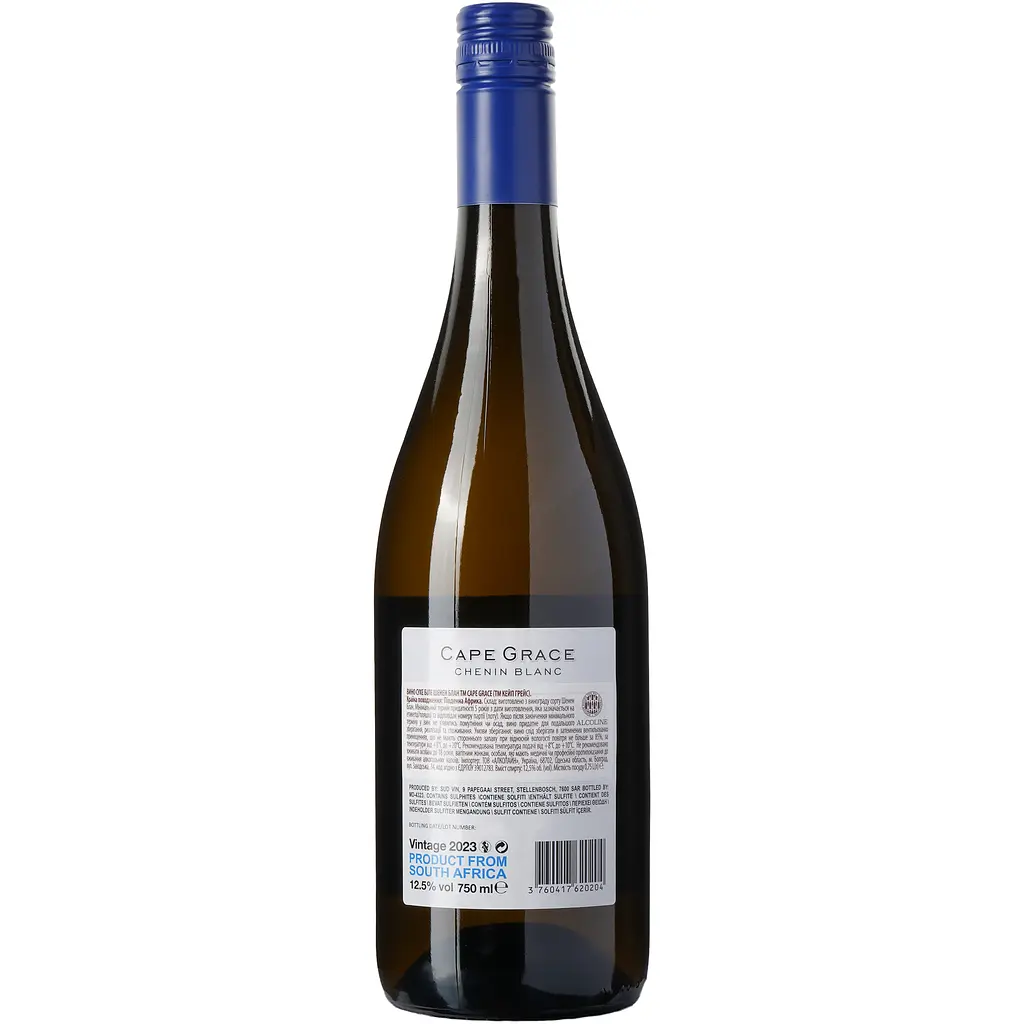 Вино Cape Grace Chenin Blanc біле сухе 0.75 л - фото 4