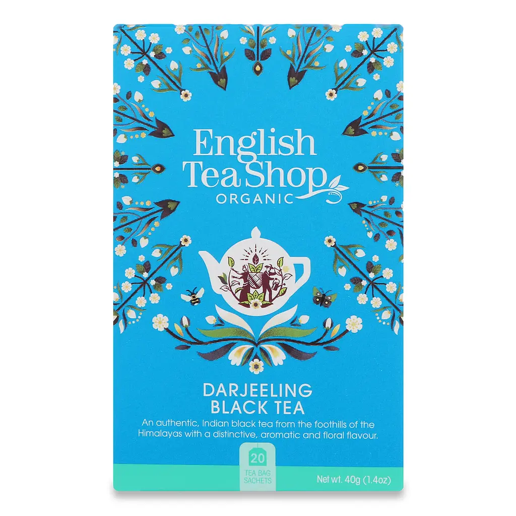 Чай черный English Tea Shop Darjeeling 40 г (20 шт. х 2 г) (818899) - фото 2