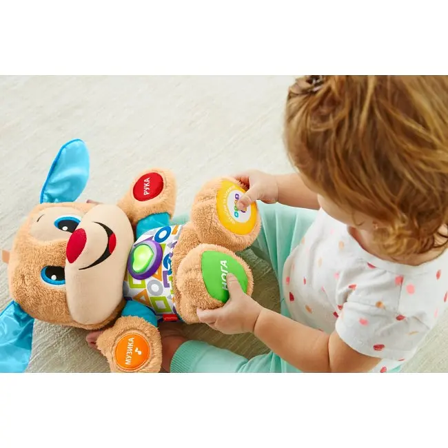Розвиваюча іграшка Fisher-Price Розумне цуценя з технологією Smart Stages, укр. мова (FPN91) - фото 2