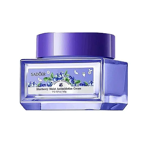 Крем для обличчя зволожувальний Sadoer Blueberry Moist Antioxidation Cream 60 г - фото 2