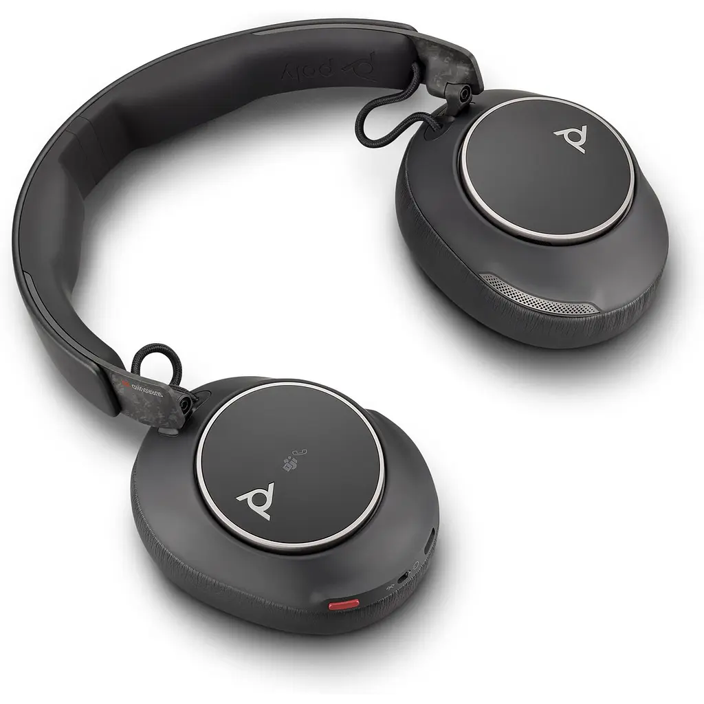Навушники бездротові Poly Voyager Surround 80-M USB-C HS + USB-C/A Stereo Чорний - фото 3