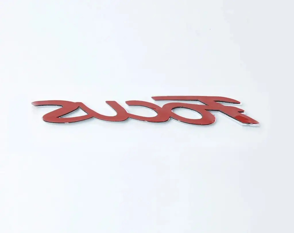 Емблема напис Focus для Ford Хром 170х25 мм (на скотчі) BM5Z5842528A - фото 3