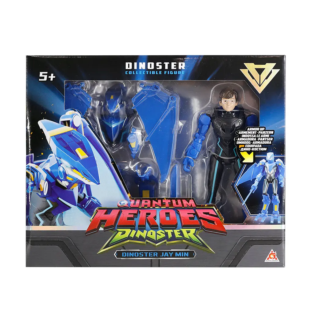 Фігурка Quantum Heroes Dinoster Джей Мін 20 см (EU580834) - фото 6