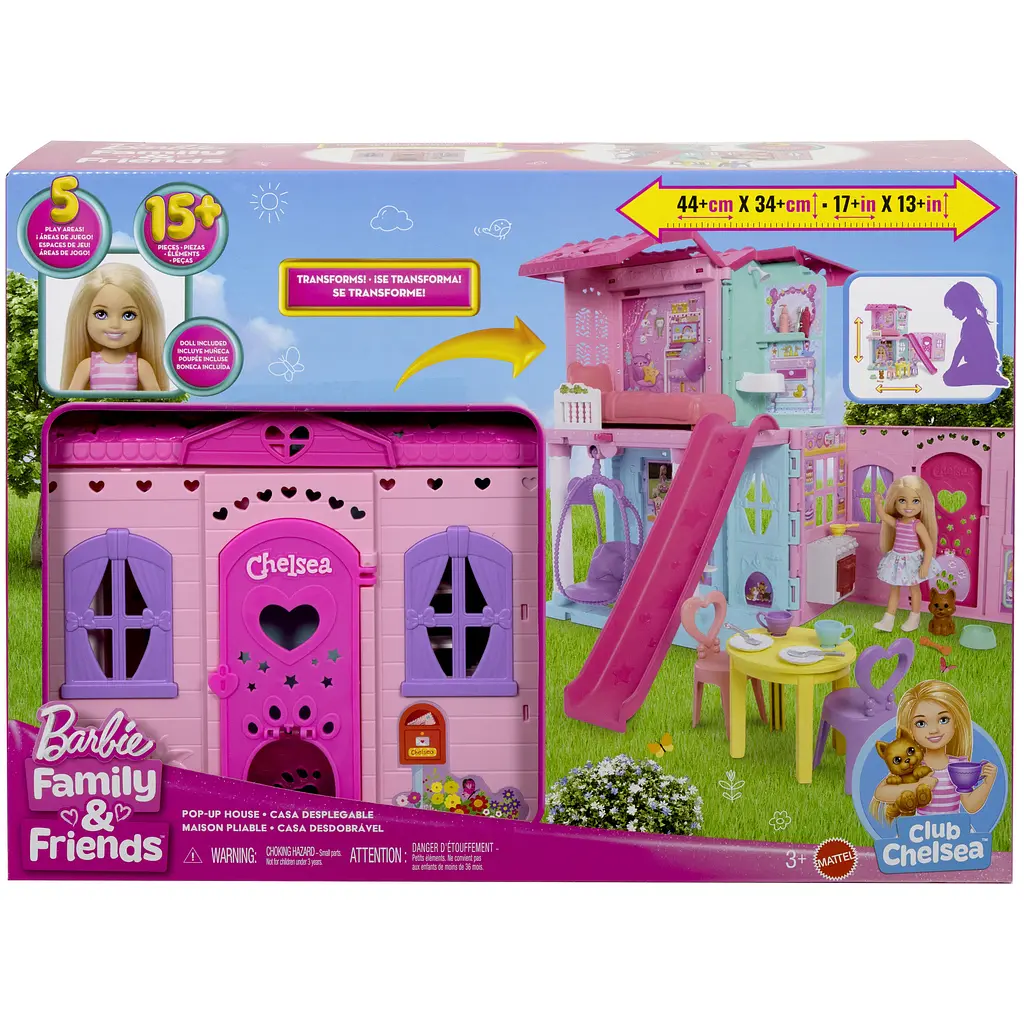Портативний будиночок Barbie з лялькою Челсі (JFW49) - фото 8