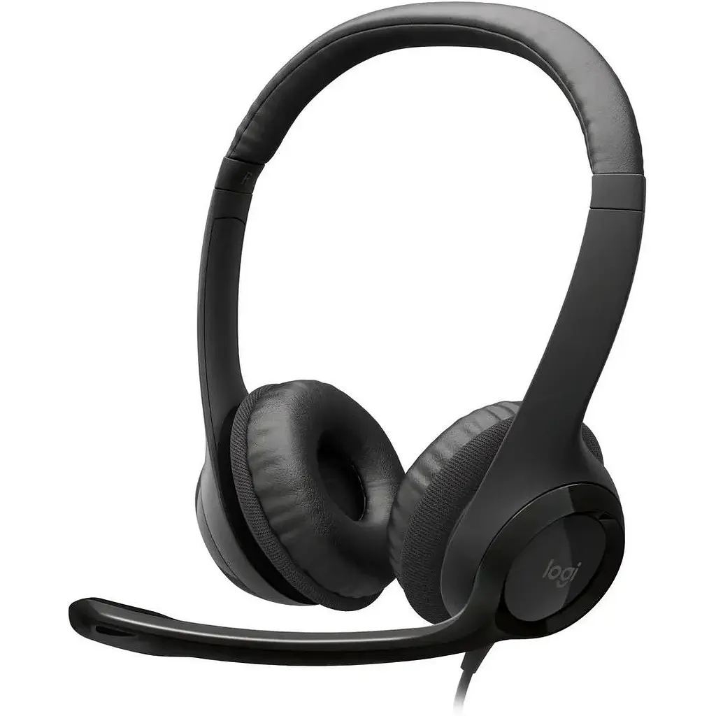 Гарнитура Logitech H390 USB черная (981-000406, 981-000014) - фото 2
