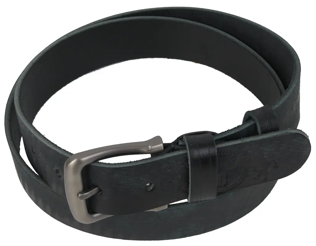 Кожаный ремень Skipper мужской 125-130х3,8 см acs0029524 - фото 2
