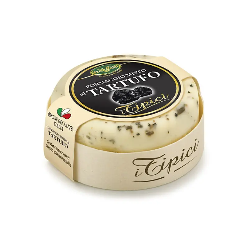 Сир з трюфелем Качотта Formaggio misto al tartufo Trevalli 180 г