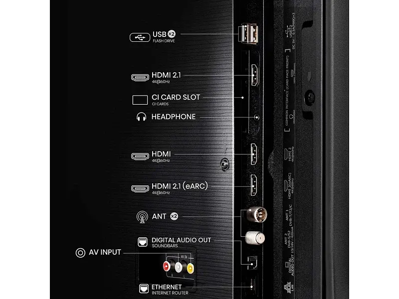 Телевізор Hisense 55A6Q - фото 5