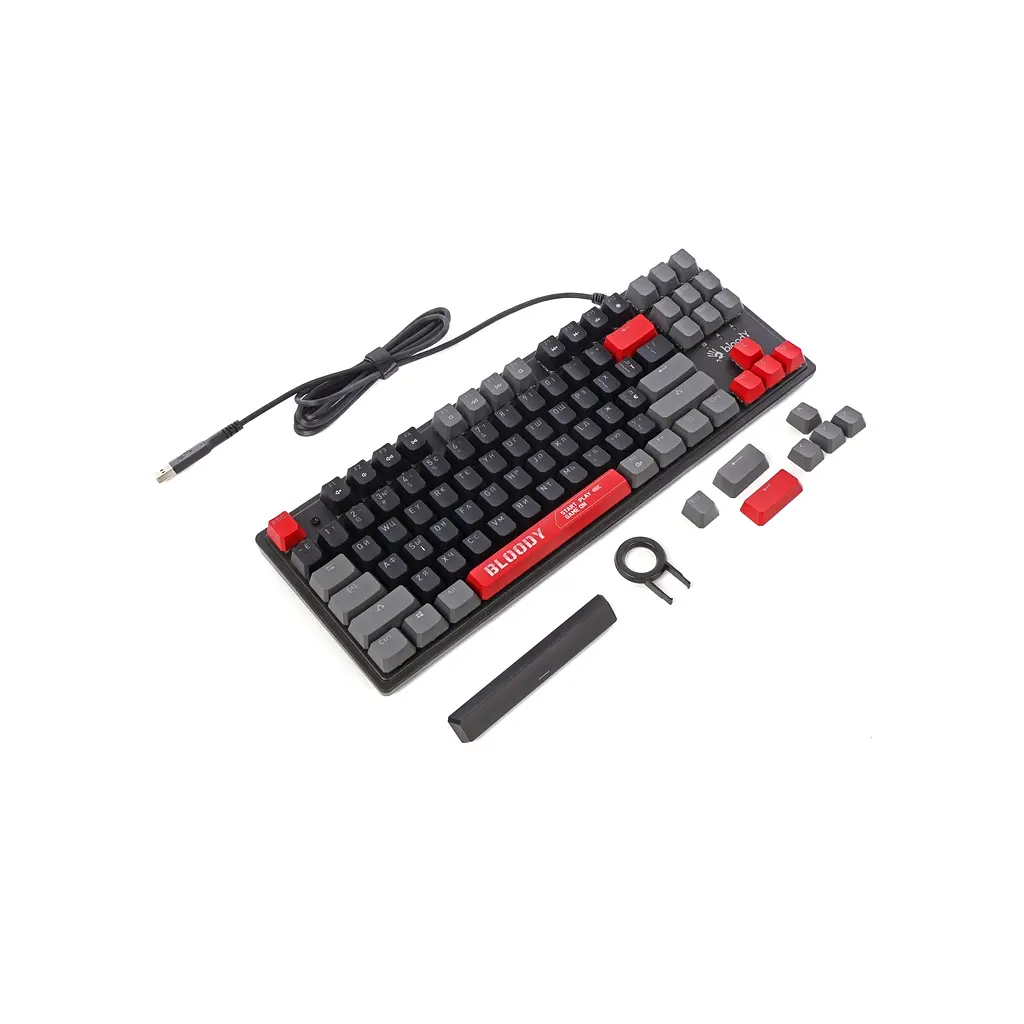 Клавиатура A4Tech Bloody S310N USB Energy Red (4711421000598) - фото 4