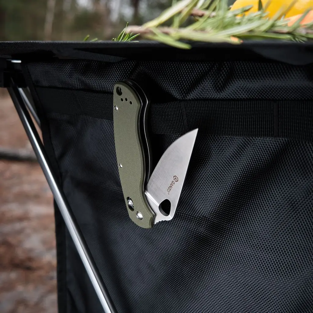 Ніж складаний Ganzo G729-GR зелений - фото 6