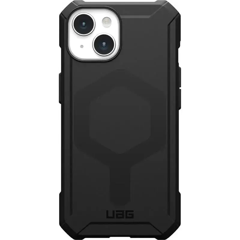 Чохол-накладка Urban Armor Gear Essential Armor Magsafe для Apple iPhone 15 Black (114288114040) - фото 2