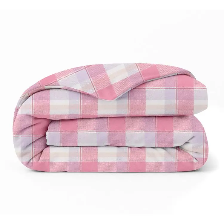 Підковдра євро фланель 200х220 AMETHYST TARTAN COSAS (4822052499023)