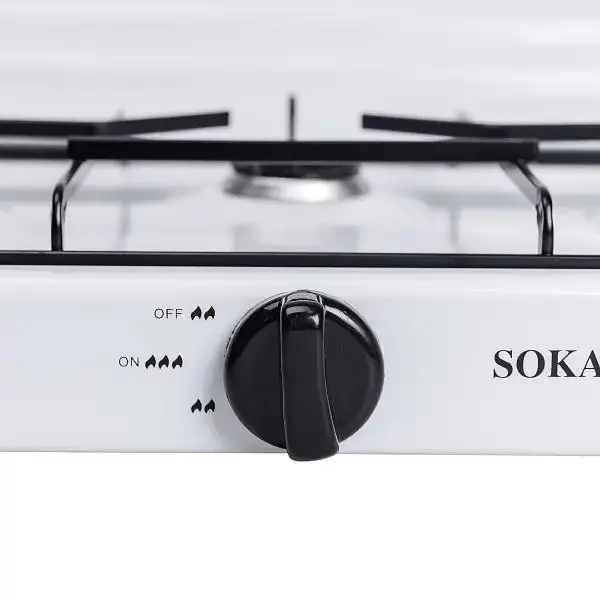 Настільна газова плита Sokany SК-6003W біла - фото 6