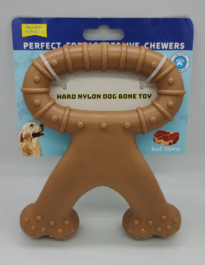 Іграшка для жування для собак Derby Double Bone Tug Toy - фото 2