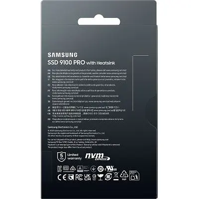 Накопитель SSD M.2 2280 2TB 9100 PRO Heatsink Samsung (MZ-VAP2T0CW) - фото 9