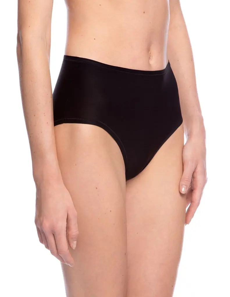 Трусики жіночі міді Lama FIT6000MD-02 чорні L/2XL - фото 3
