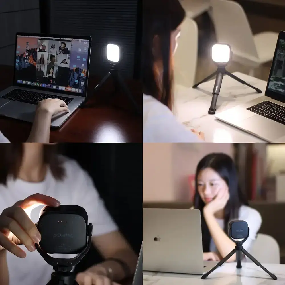 Панель настольная Ulanzi Vijim VL66+MT14 Combo 5, 2213 светодиодная со штативом [75436] - фото 4