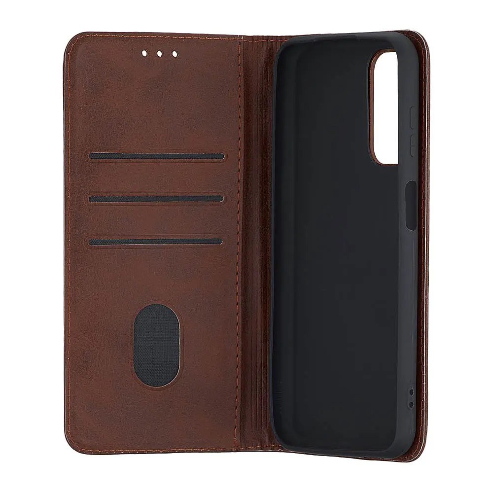 Чохол-книжка Premium Samsung M14 5G (M146) Dark Brown - фото 3