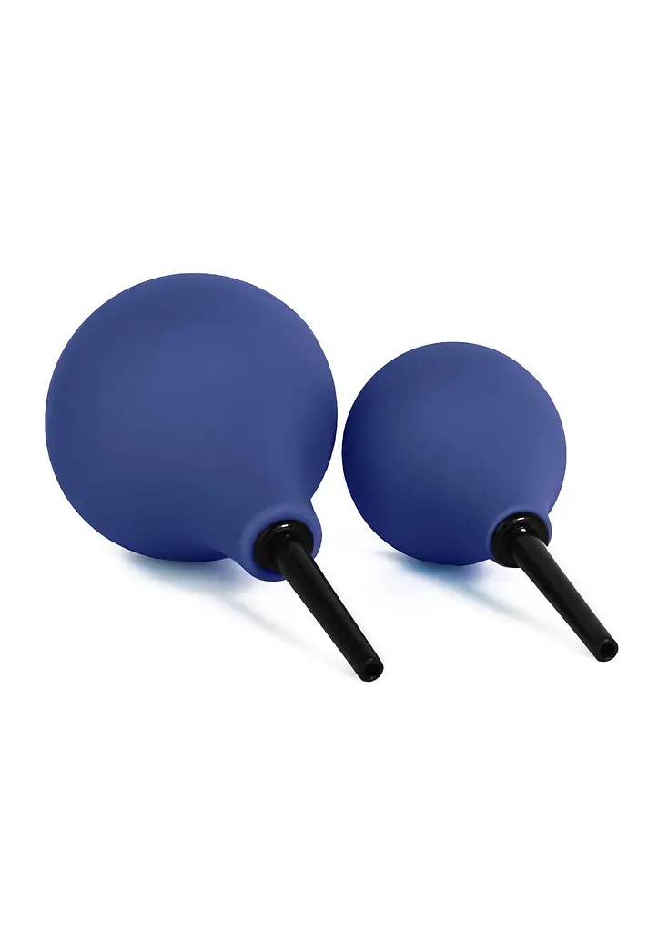 Анальный душ Buttocks The Cleaner L 200 мл (синий) - фото 4