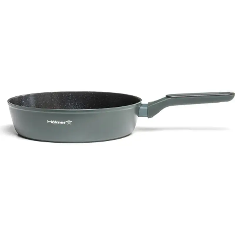 Сотейник Holmer Modern кований з кришкою 28 см (DF-42828-FAGSL Modern) - фото 4