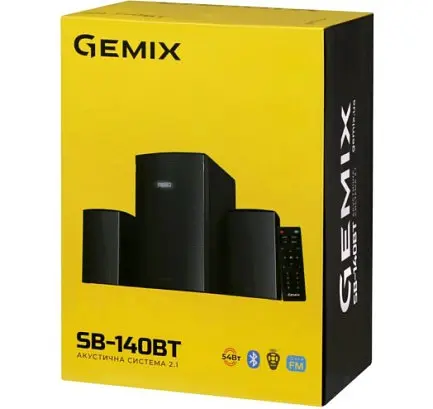Акустическая система Gemix SB-140BT Black - фото 6