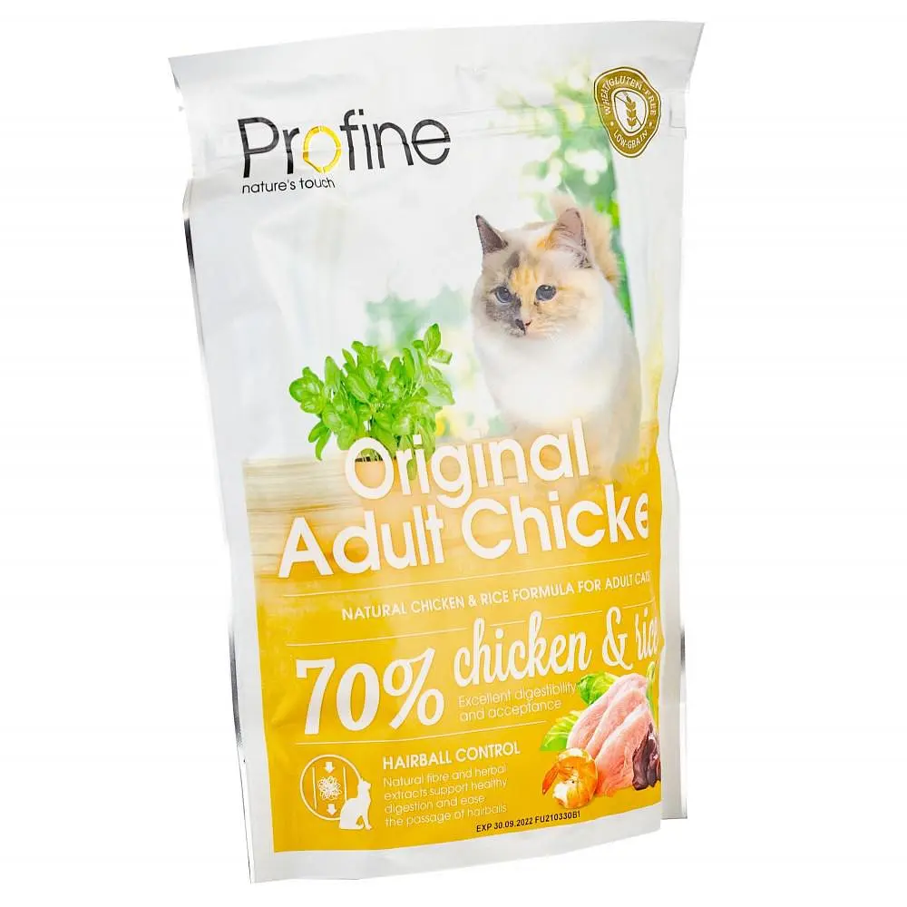 Сухой корм Profine Original Adult для взрослых кошек с курицей и рисом 300 г - фото 3