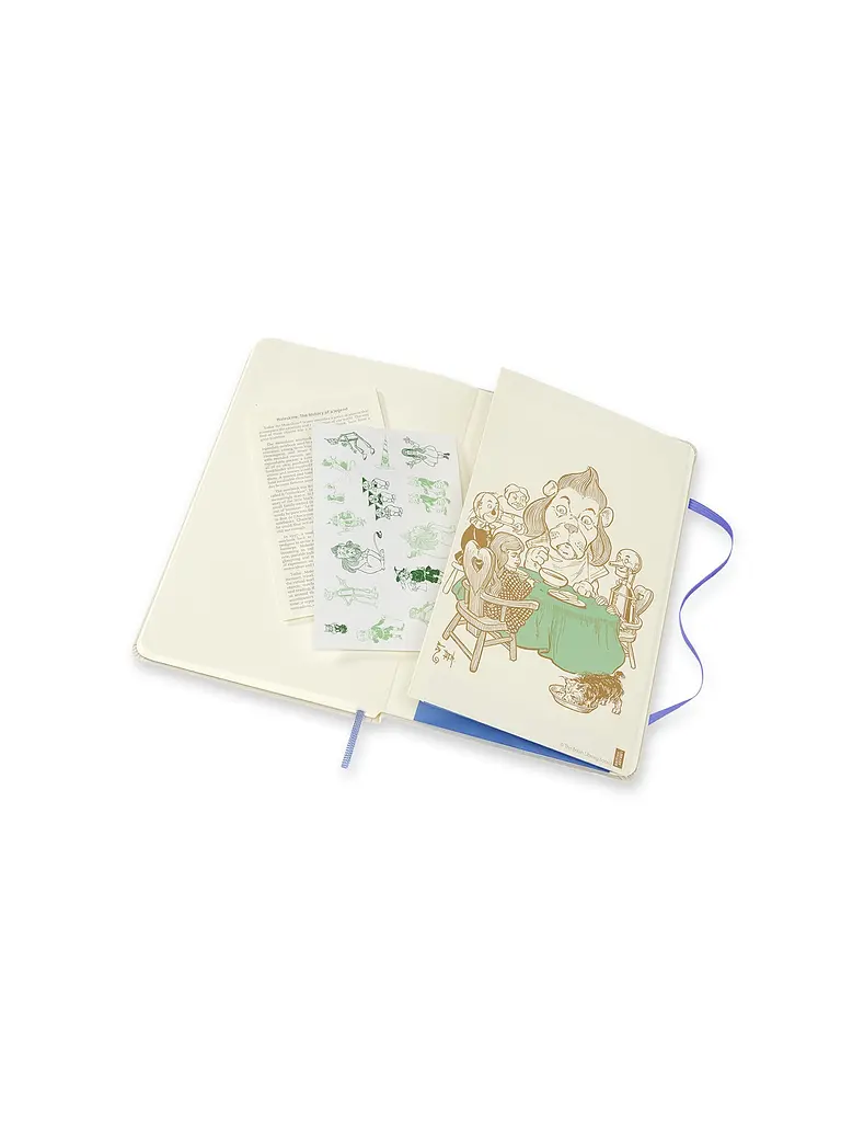 Записник Moleskine Wizard of OZ середній, Нелінований Відьма (LEWOZQP062WW) - фото 6