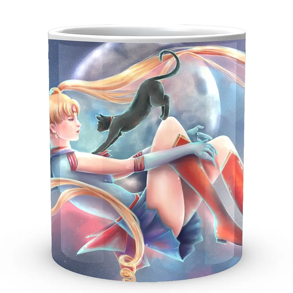 Кухоль GeekLand Сейлор Мун Sailor Moon in sky SM.02.14 330 мл різнобарвний - фото 3
