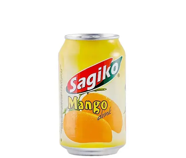 Напій Sagiko Mango соковмісний слабогазований 320 мл