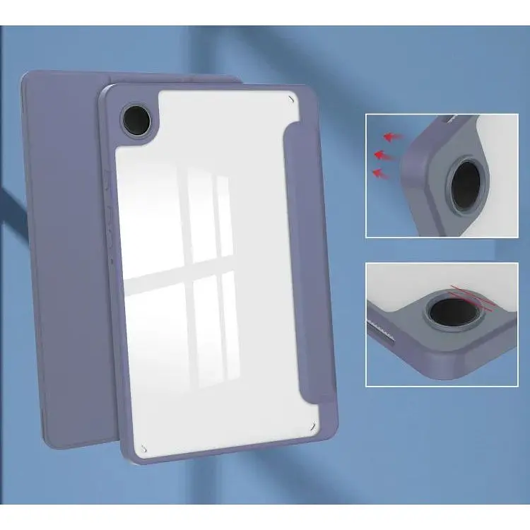 Чехол-книжка BeCover Soft Edge с креплением для стилуса для Samsung Galaxy Tab A9 SM-X115 8.7" Purple (710360) - фото 3