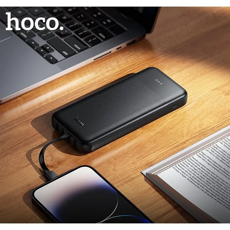 Зовнішній акумулятор Hoco J163 10000mAh 22.5W Black [156978] - фото 6