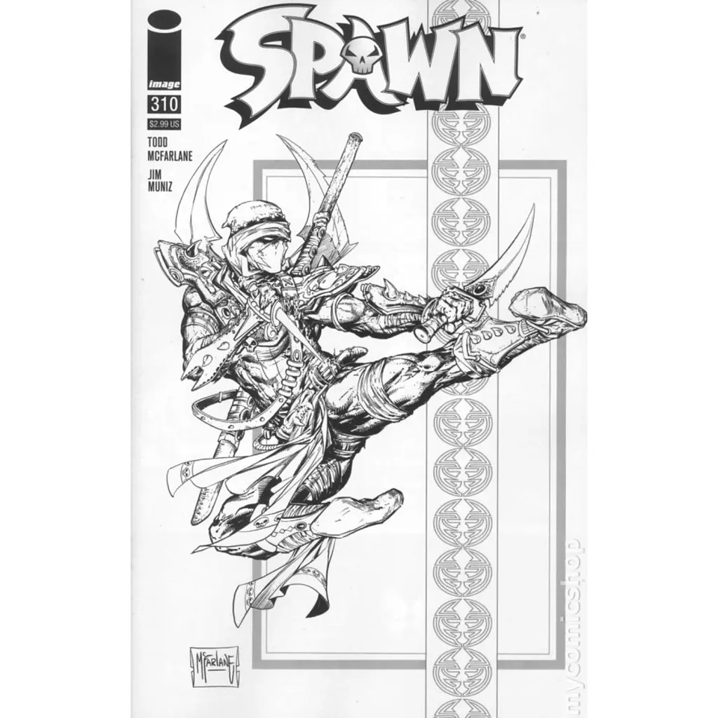 Spawn (1992 Image) #310D - Тодд Макфарлейн