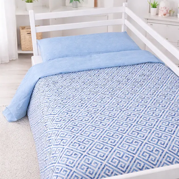 Дитяча постільна білизна TEENAGER Poplin geometry blue (2200012797389) - фото 5