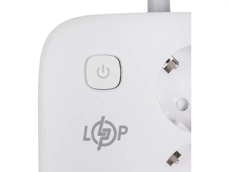 Мережевий фільтр-подовжувач Logicpower F65WG4 (30325) - фото 4