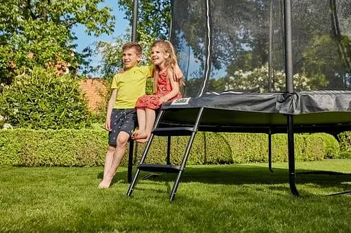 Батут Salta Comfort Edition, круглый, 251 см, черный (5074A) - фото 4