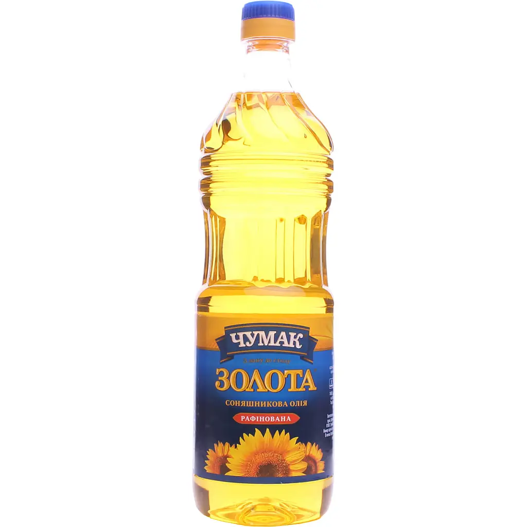 Набор: подсолнечное масло Чумак рафинированное 0.9 л + мука пшеничная Полная Чаша высший сорт 2 кг - фото 3