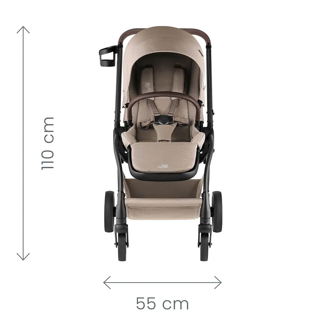 Коляска прогулянкова Britax-Romer Rio Urban Olive (2000041615) - фото 10