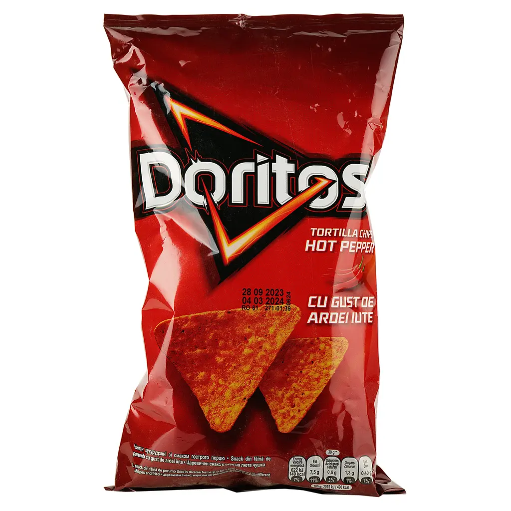 Чипсы кукурузные Doritos со вкусом острого перца 90 г (929718) - фото 3