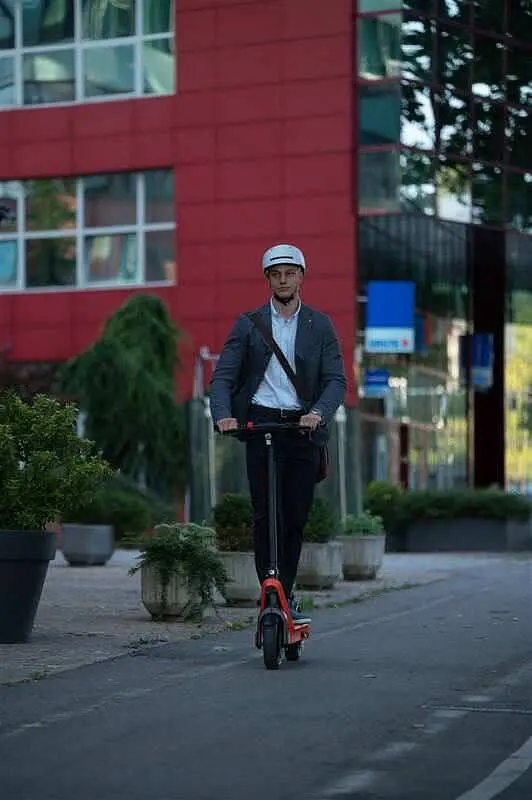 Електросамокат MS ENERGY eScooter E-21 Orange - фото 4