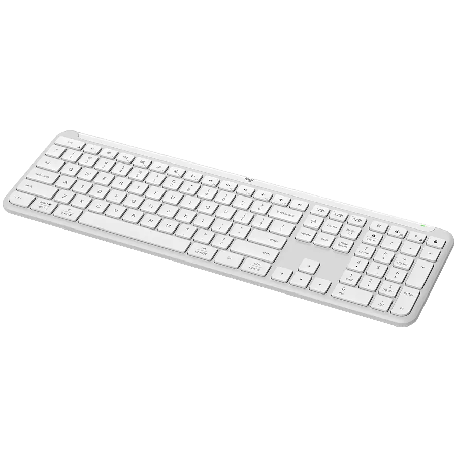 Клавіатура Logitech Signature Slim Wireless K950 Off Білий (920-012466) - фото 2