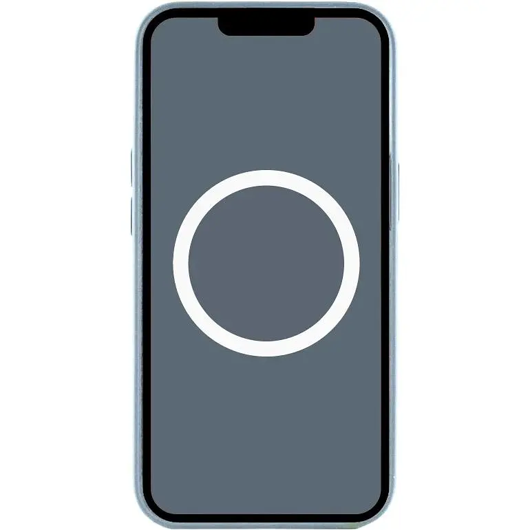 Чохол Silicone Case with Button, Animation & MagSafe для Apple iPhone 17 Anchor Blue AAA [153237] - фото 4