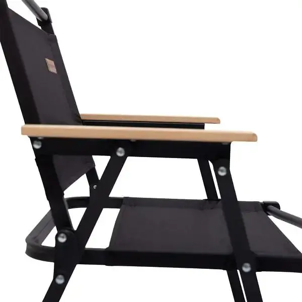 Стул для кемпинга Lugi складной с алюминиевым каркасом черный HP-SY-2 - фото 8