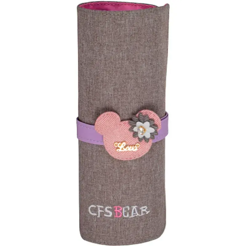 Пенал Cool For School Bear 1 відділення Сірий (CF86651-02)