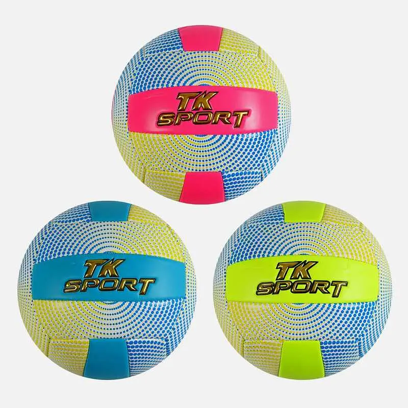 Мяч волейбольный TK Sport, 280-300 г, материал мягкий PVC, размер №5 (В ассортименте) M48506 - фото 2