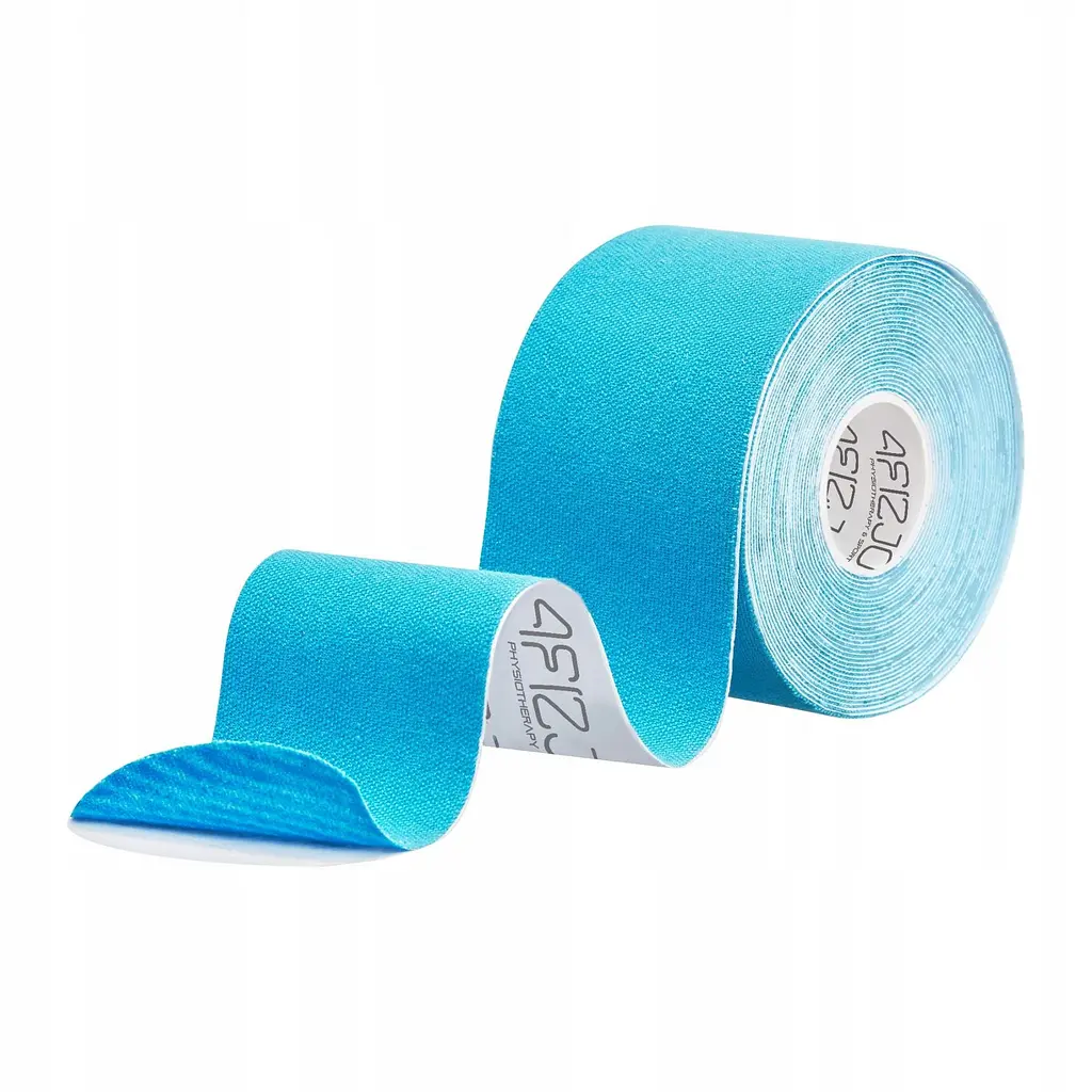 Стрічка кінезіологічна (кінезіо тейп) 4FIZJO 5 см x 5 м 4FJ0538 Sky Blue (P-5907739315991) - фото 5