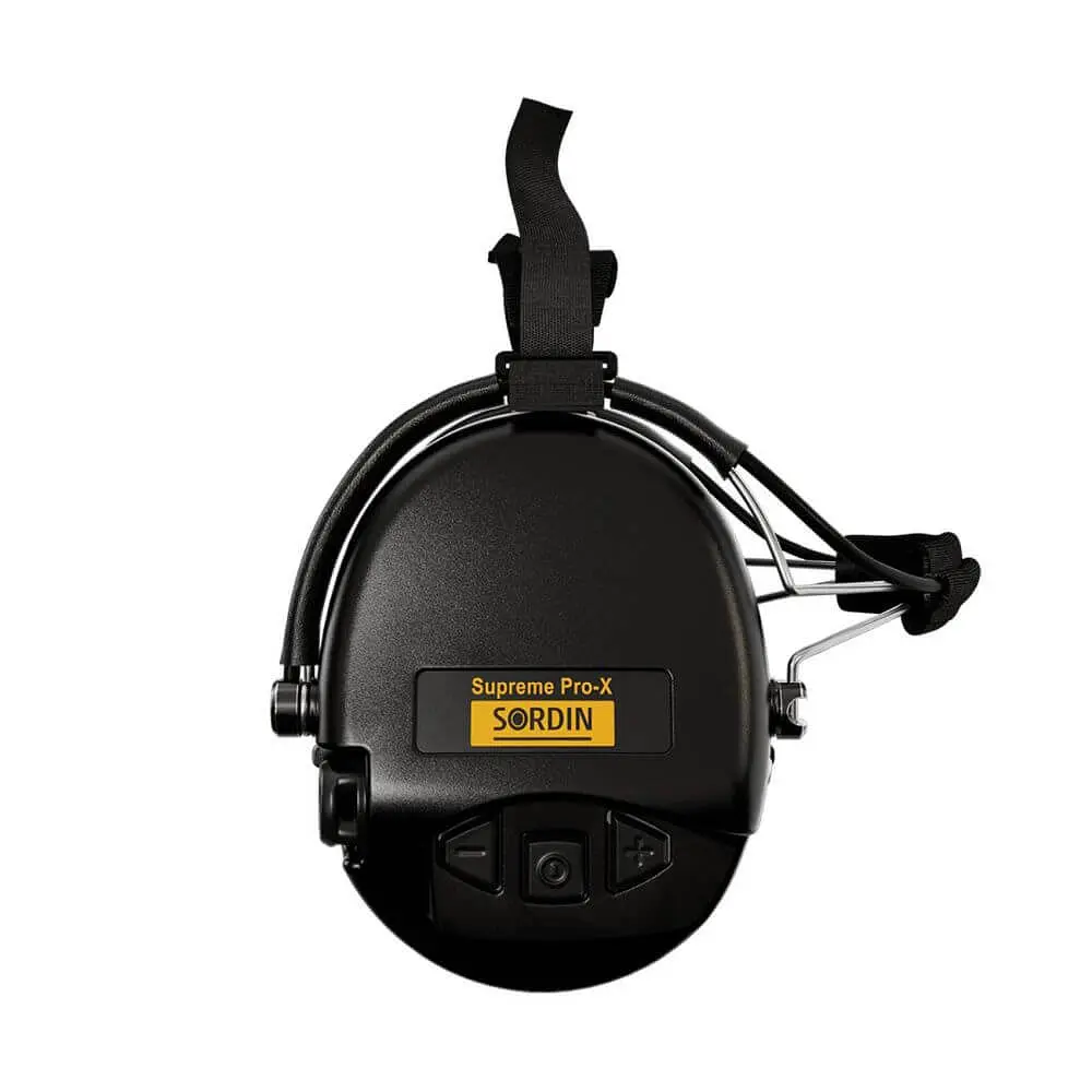 Активні захисні навушники Sordin Supreme Pro-X Neckband 76302-X-02-S із заднім тримачем під шолом (76302-X-02-S) - фото 2