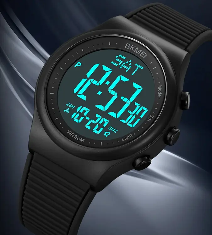 Наручний годинник чоловічий Skmei Aston Sport Black (2940) - фото 6